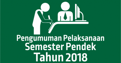 PELAKSANAAN SEMESTER PENDEK (SP) FAI UNWAHA 2018 PELAKSANAAN SEMESTER PENDEK (SP) FAI UNWAHA 2018