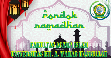 PONDOK RAMADHAN FAKULTAS AGAMA ISLAM PONDOK RAMADHAN FAKULTAS AGAMA ISLAM