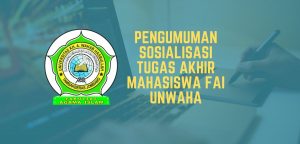 Read more about the article PENGUMUMAN SOSIALISASI TUGAS AKHIR MAHASISWA FAI TAHUN 2021